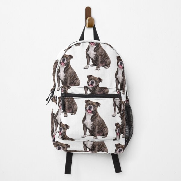 Item preview, Brindle Pitbull Terrier Dog designed and sold by BackgroundND.
