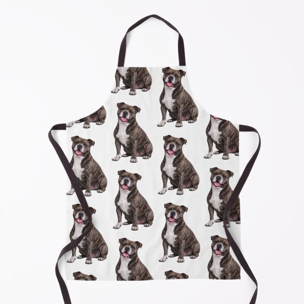 Item preview, Brindle Pitbull Terrier Dog designed and sold by BackgroundND.
