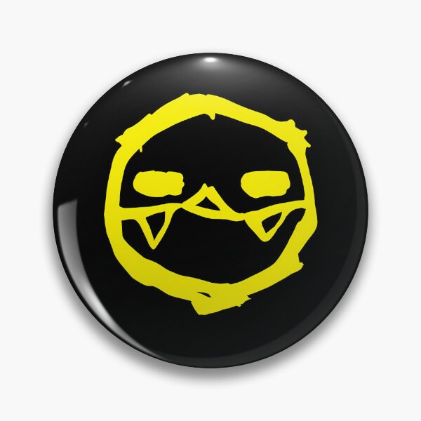 Item preview, Yellow Scribble Monster Face Line designed and sold by DadShop.