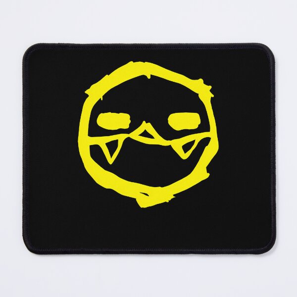 Item preview, Yellow Scribble Monster Face Line designed and sold by DadShop.