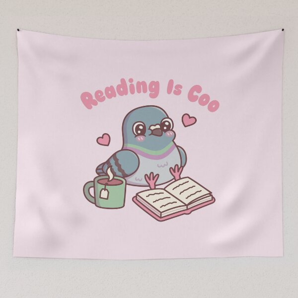 Item preview, Cute Pigeon With Book Reading Is Coo designed and sold by rustydoodle.