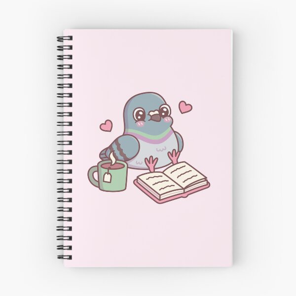 Item preview, Cute Seated Pigeon Loves Reading designed and sold by rustydoodle.