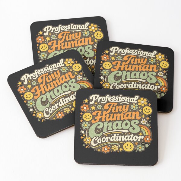Item preview, Professional Tiny Human Chaos Coordinator T Shirt | Funny Teacher Shirt For Educators Classroom Staff Back To School Gift designed and sold by FestivityFinds.