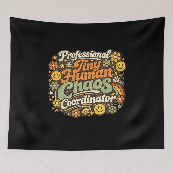 Item preview, Professional Tiny Human Chaos Coordinator T Shirt | Funny Teacher Shirt For Educators Classroom Staff Back To School Gift designed and sold by FestivityFinds.