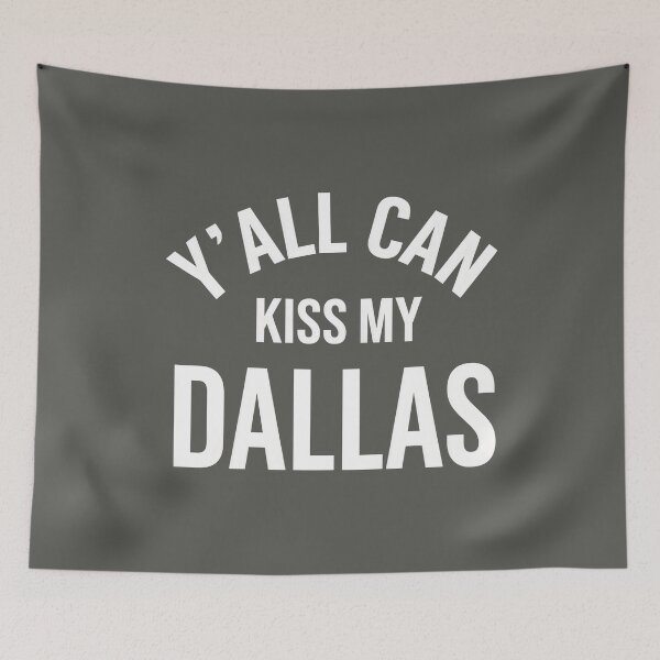 Item preview, Funny Erling Haaland Y'all Can Kiss My Dallas designed and sold by MidzzSky.