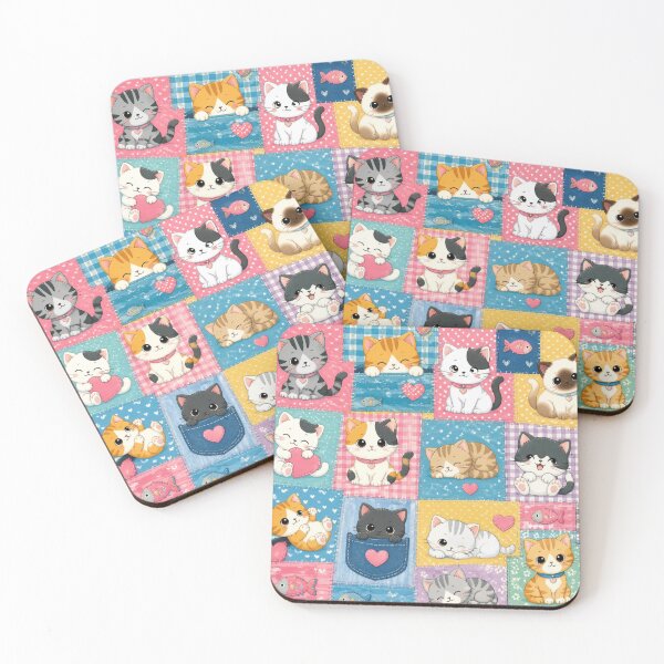 Item preview, cute cat seamless pattern. designed and sold by GUNAPRIYAA.