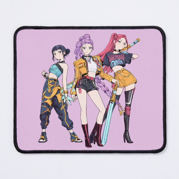 Item preview, Neon Demon Idol | Original Fantasy Pop Art | K-Pop Inspired Aesthetic designed and sold by flowerpower999.