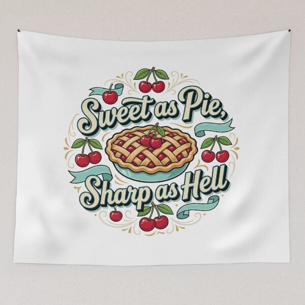 Artikelvorschau, Sweet as Pie, Sharp as Hell entworfen und verkauft von Tantessa.