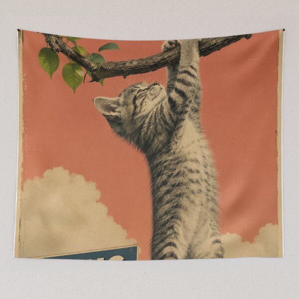 Item preview, hang in there retro designed and sold by DarrylHankins.