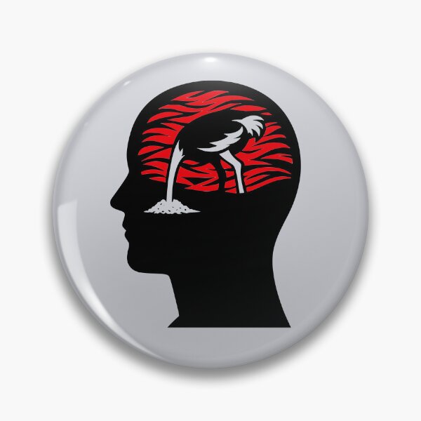 Item preview,  The Ostrich Effect: Information Avoidance & Psychological Blinds designed and sold by PERSPECTIVERED.