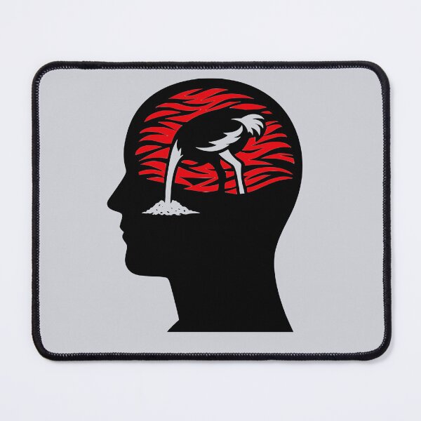 Item preview,  The Ostrich Effect: Information Avoidance & Psychological Blinds designed and sold by PERSPECTIVERED.