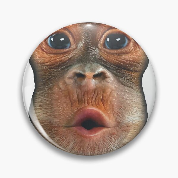 Item preview, Monkey Blowing Stomach Face T-Shirt designed and sold by DArtfulStudio.