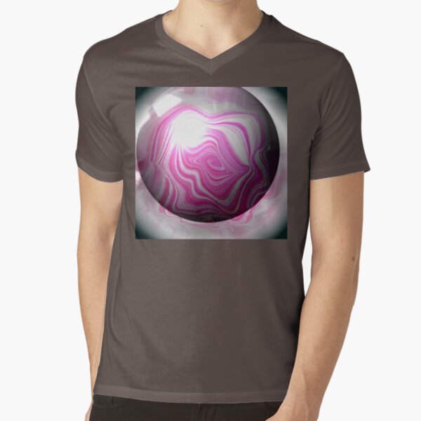 Bubble V-Neck T-Shirt