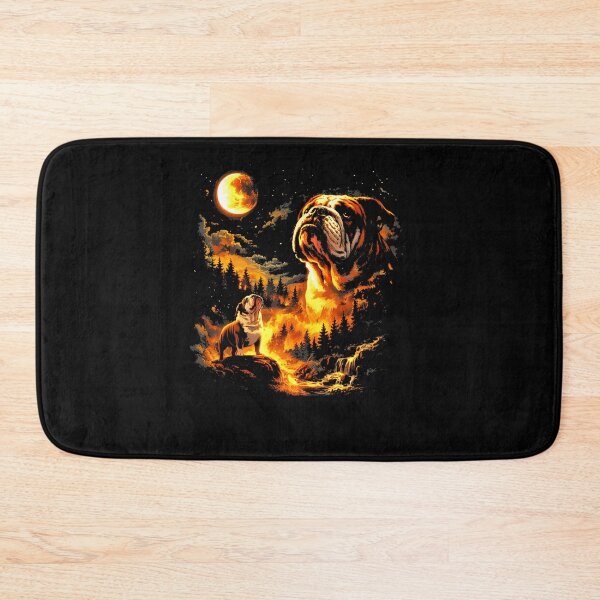 Item preview, Bulldog Howling to The Moon Meme designed and sold by Hedoraxe.