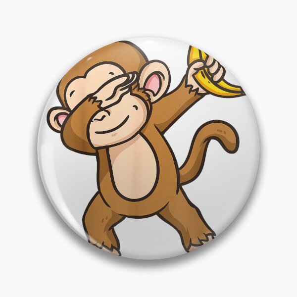 Item preview, Monkey Dabbing Funny T-Shirt designed and sold by SavsMerch.