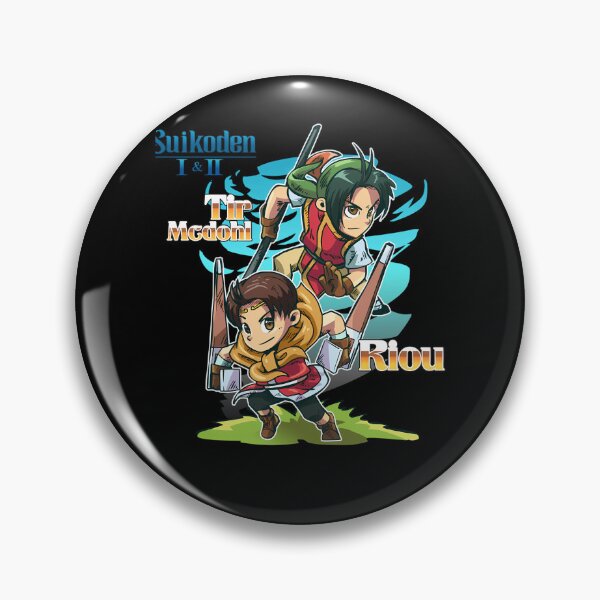 Item preview, : Suikoden I and II Tir McDohl and Riou Chibi Heroes designed and sold by Darius Bocos.