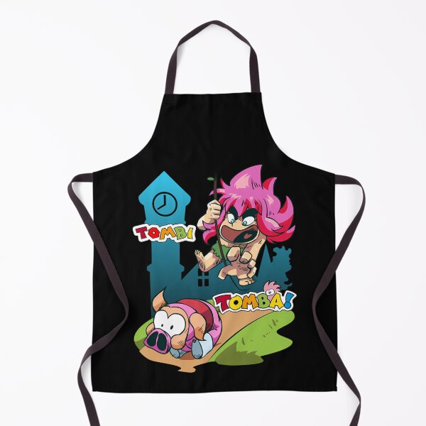 Item preview, Tomba Tombi Pink Hair Chibi Character Swinging designed and sold by Darius Bocos.