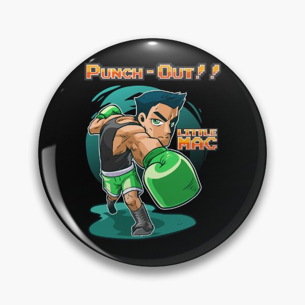 Item preview, Punch Out Little Mac Chibi Boxer Punching Forward designed and sold by Darius Bocos.
