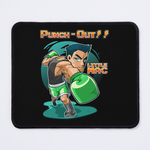 Item preview, Punch Out Little Mac Chibi Boxer Punching Forward designed and sold by Darius Bocos.