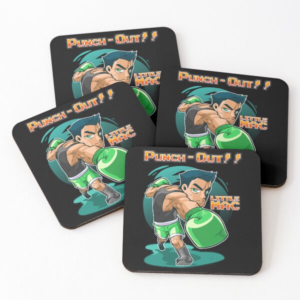 Item preview, Punch Out Little Mac Chibi Boxer Punching Forward designed and sold by Darius Bocos.