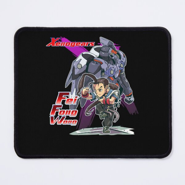 Item preview, Xenogears Fei Fong Wong Chibi Character with Giant designed and sold by Darius Bocos.