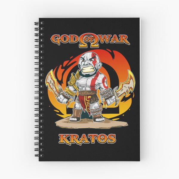 Item preview, God Of War Kratos Chibi Character Holding Blades designed and sold by Darius Bocos.