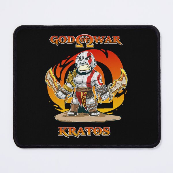 Item preview, God Of War Kratos Chibi Character Holding Blades designed and sold by Darius Bocos.