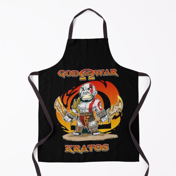 Item preview, God Of War Kratos Chibi Character Holding Blades designed and sold by Darius Bocos.
