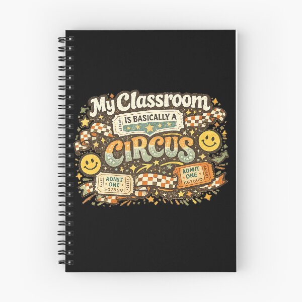 Item preview, My Classroom Is Basically A Circus Sticker – Funny Teacher Sticker, Classroom Decor For Educators, Retro School Gift, Cute Teacher Appreciation Gift designed and sold by FestivityFinds.