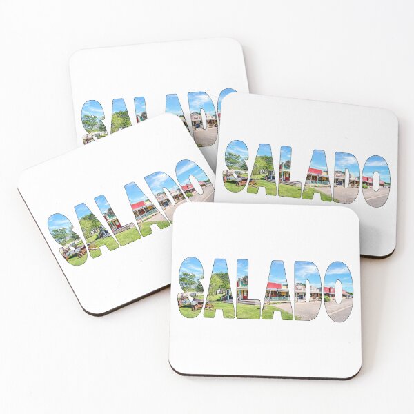Item preview, SALADO - Bell County Texas Historic Old Town Road Shops Sunny Day designed and sold by Adam Gormley.