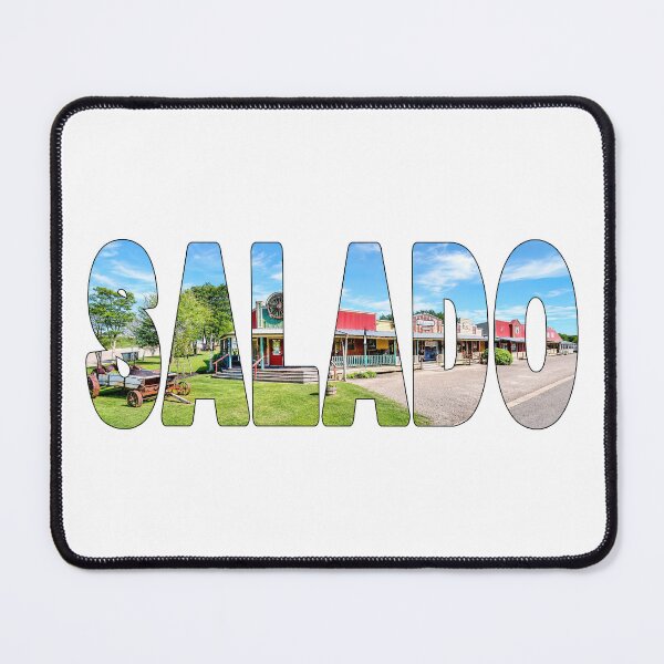 Item preview, SALADO - Bell County Texas Historic Old Town Road Shops Sunny Day designed and sold by Adam Gormley.