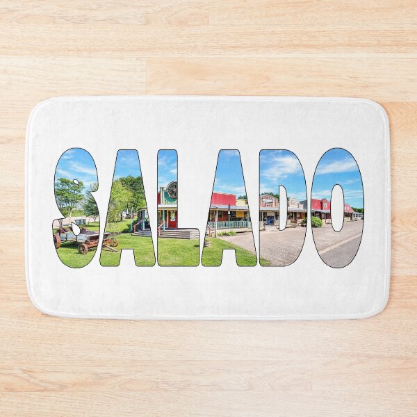 Item preview, SALADO - Bell County Texas Historic Old Town Road Shops Sunny Day designed and sold by Adam Gormley.