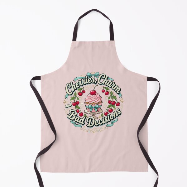 Item preview, Cherries, Charm and Bad Decisions designed and sold by Tantessa.