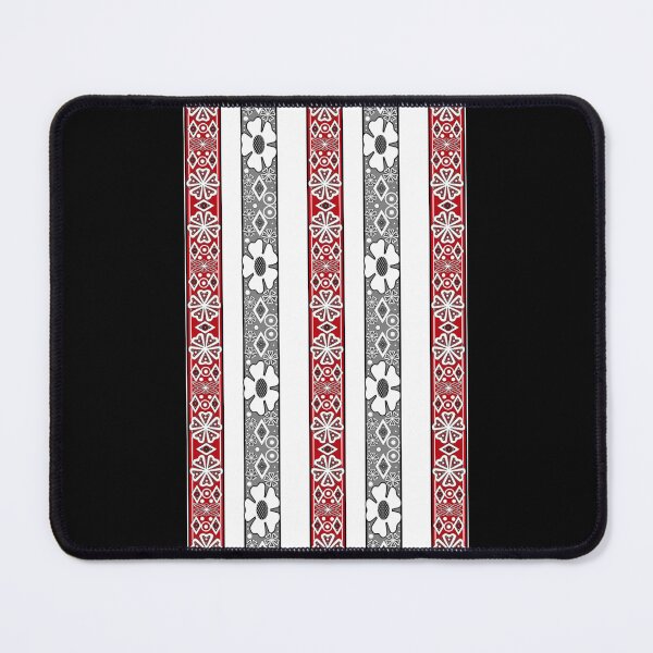 Item preview, Decorative lace stripe ornament on black background designed and sold by fuzzyfox.