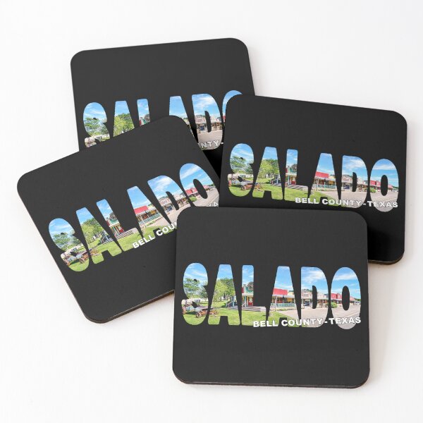 Item preview, SALADO Bell County Texas - Historic Old Town Road Shops Sunny Day designed and sold by Adam Gormley.