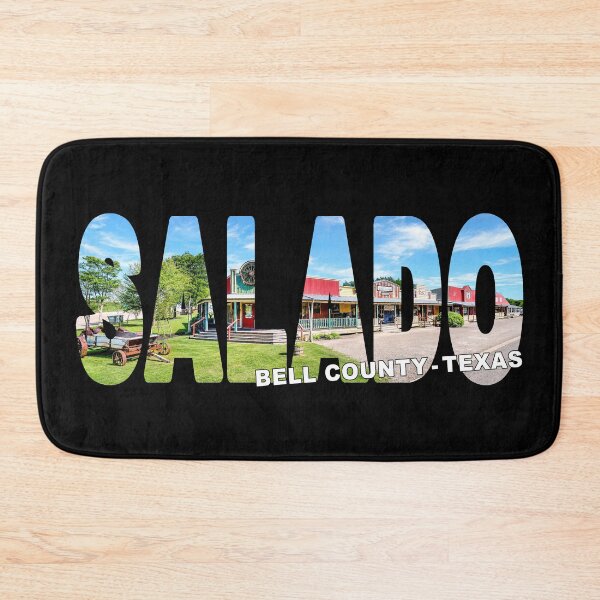 Item preview, SALADO Bell County Texas - Historic Old Town Road Shops Sunny Day designed and sold by Adam Gormley.