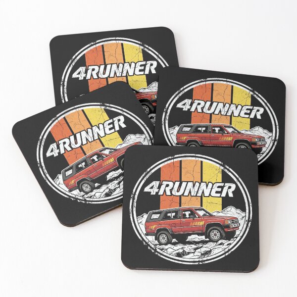 Item preview, Vintage Style 1st Gen 4Runner 4x4 Off Road [Black Shirt Only] designed and sold by Off-Road-Zone.