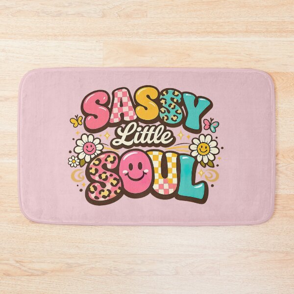 Item preview, Sassy Little Soul, Leopard Print Retro Floral Design designed and sold by graphic-genie.