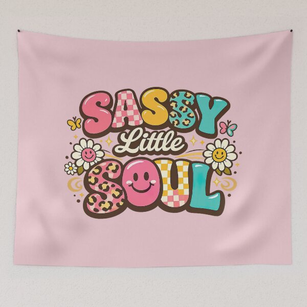 Item preview, Sassy Little Soul, Leopard Print Retro Floral Design designed and sold by graphic-genie.