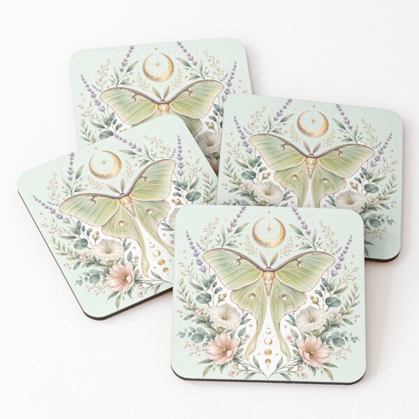 Item preview, Celestial Moth Botanical Garden designed and sold by ImagineNInk.