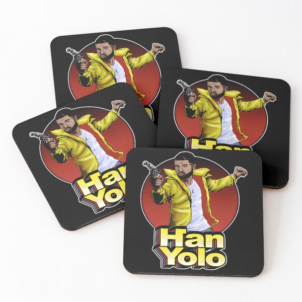 Item preview, Han Yolo Character with Yellow Puffer Jacket designed and sold by Photo-graphic.