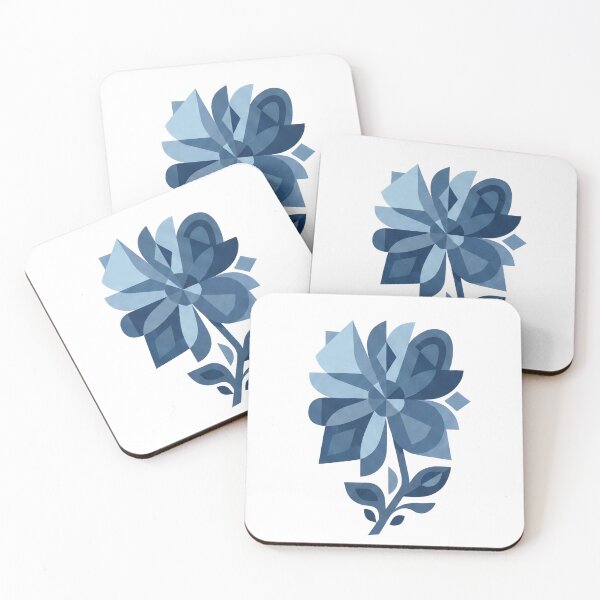 Item preview, Vibraciones florales Azul 2 designed and sold by tripoliburrows.