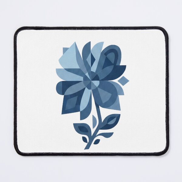 Item preview, Flower Vibes Blue 2 designed and sold by tripoliburrows.