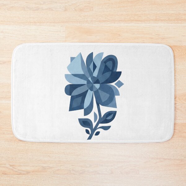 Item preview, Vibraciones florales Azul 2 designed and sold by tripoliburrows.
