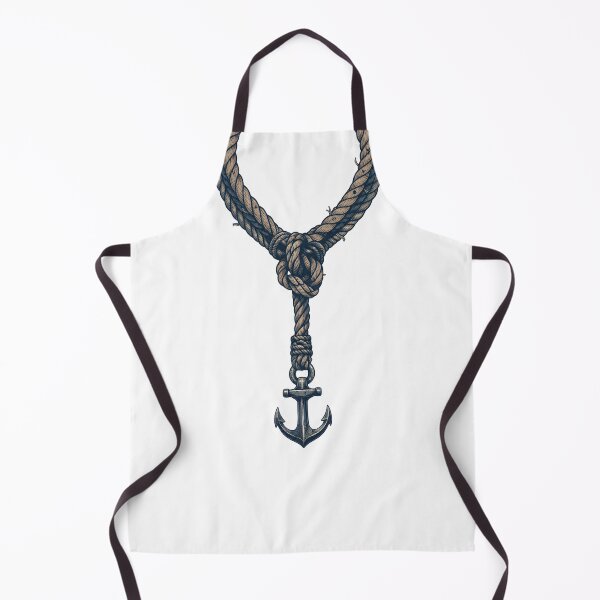 Item preview, Nautical Anchor & Rope - Maritime Necklace designed and sold by DesignsCreative.