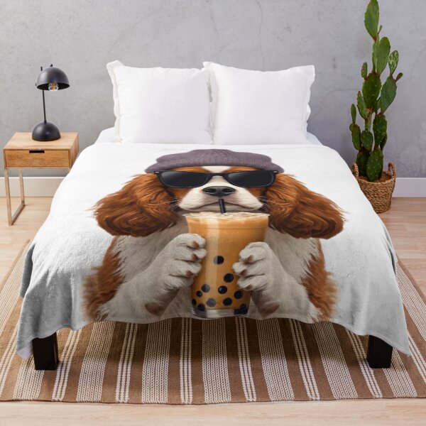 Item preview, Copy of Hipster Yorkshire Terrier Drinking Boba Tea | Cute Yorkie Dog Lover Design designed and sold by Fredster1966.