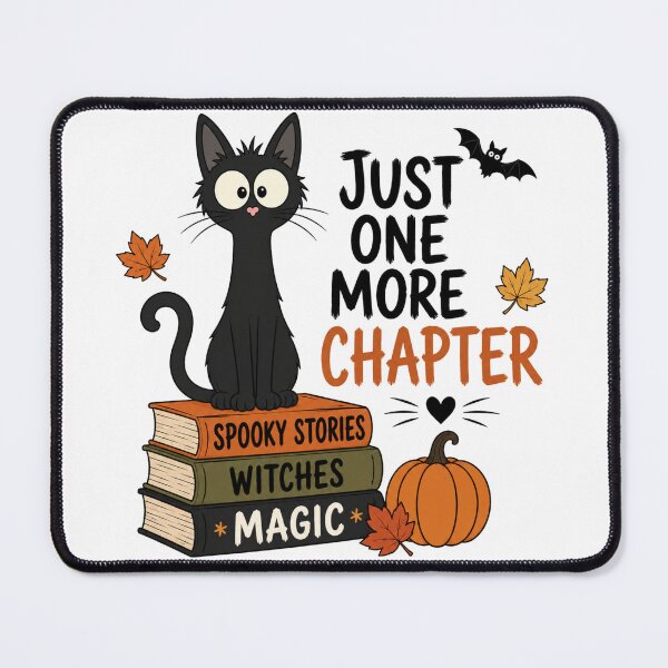 Item preview, Black Cat | Book Lover | Halloween Cat | Spooky Books designed and sold by Barnfield and Co.