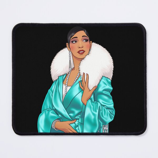 Item preview, Josephine Baker Vintage Glamour Portrait designed and sold by RahniNM.