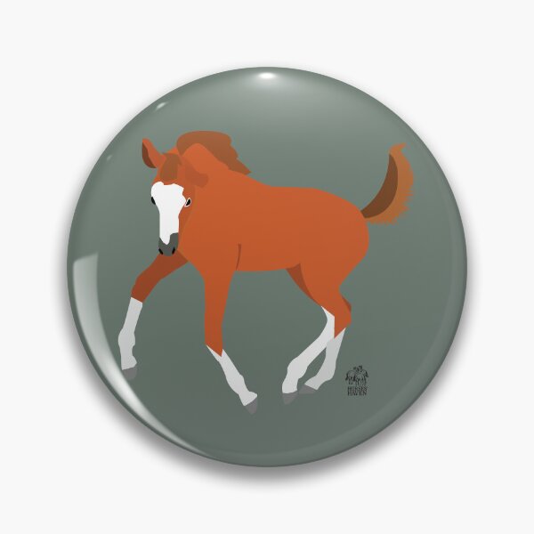 Item preview, Frolicking Chestnut Colt designed and sold by BDBirds.