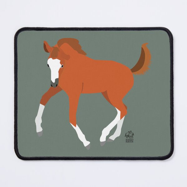 Item preview, Frolicking Chestnut Colt designed and sold by BDBirds.